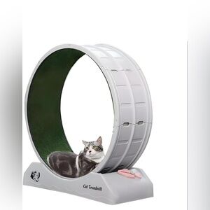 Selling cat treadmill, my cats won’t use it.. they’d rather just sleep in it!